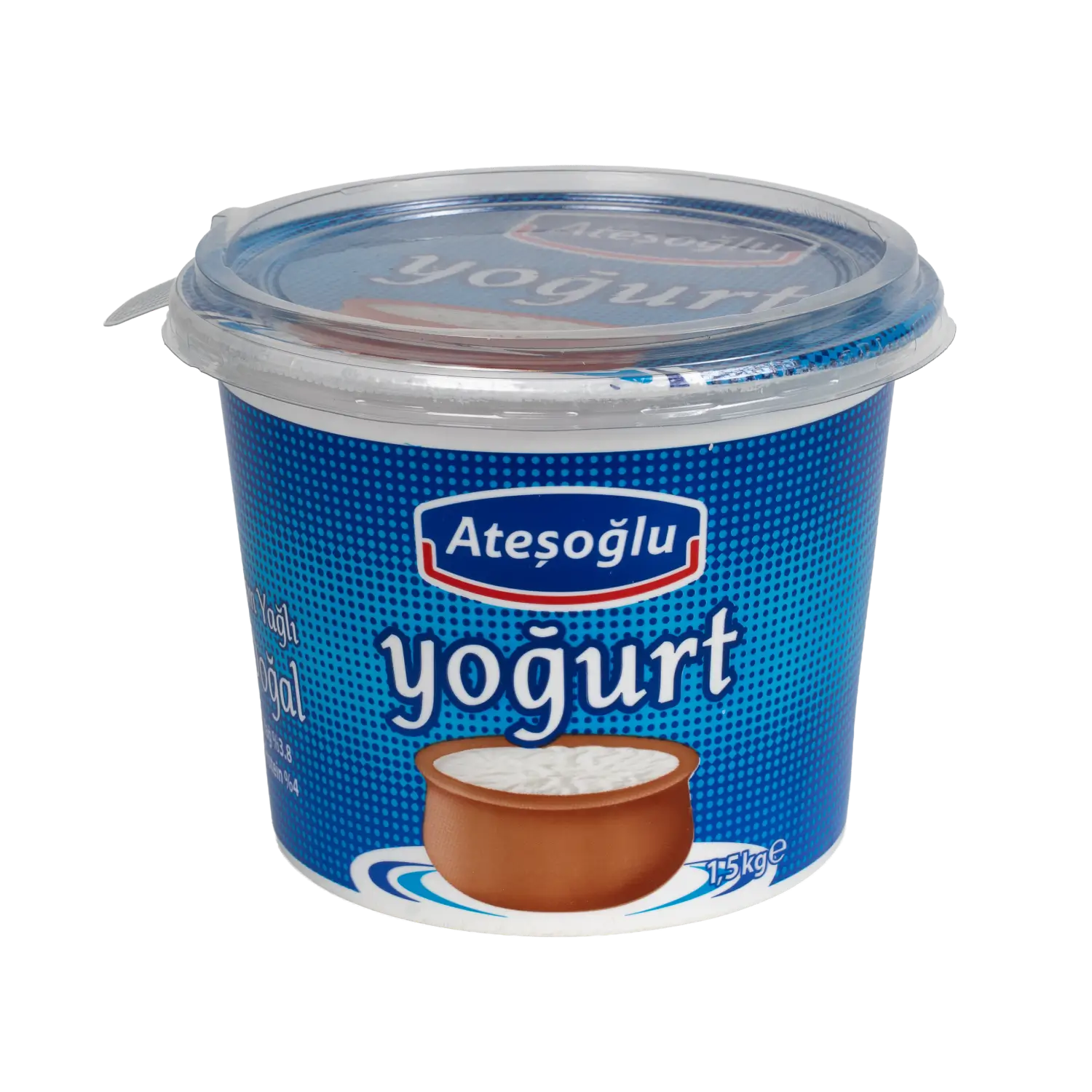 Ateşoğlu Yoğurt Geleneksel 1.5 KG