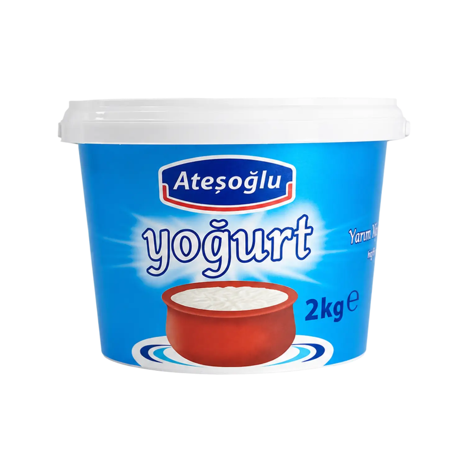 Ateşoğlu Yoğurt Geleneksel 2 KG