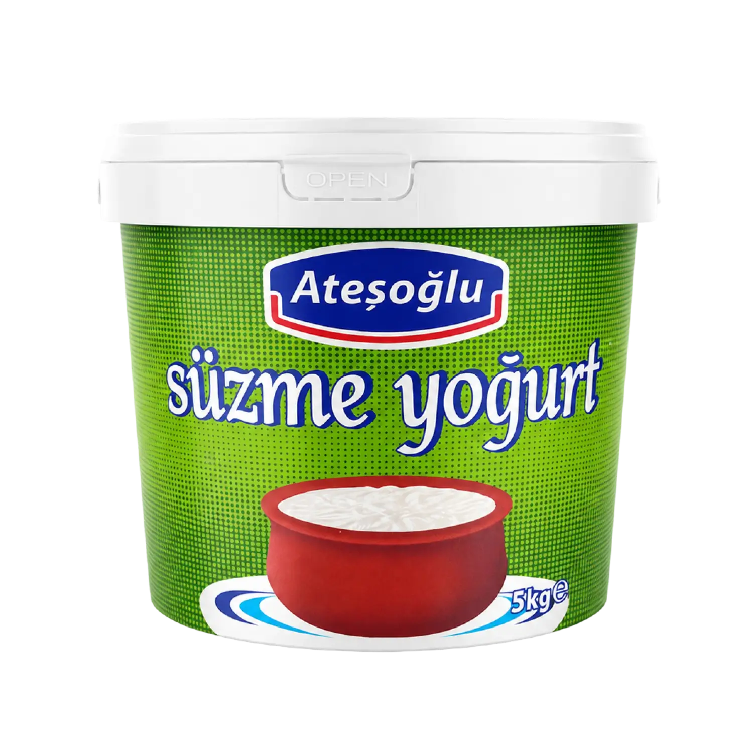 Ateşoğlu Süzme Yoğurt 5KG